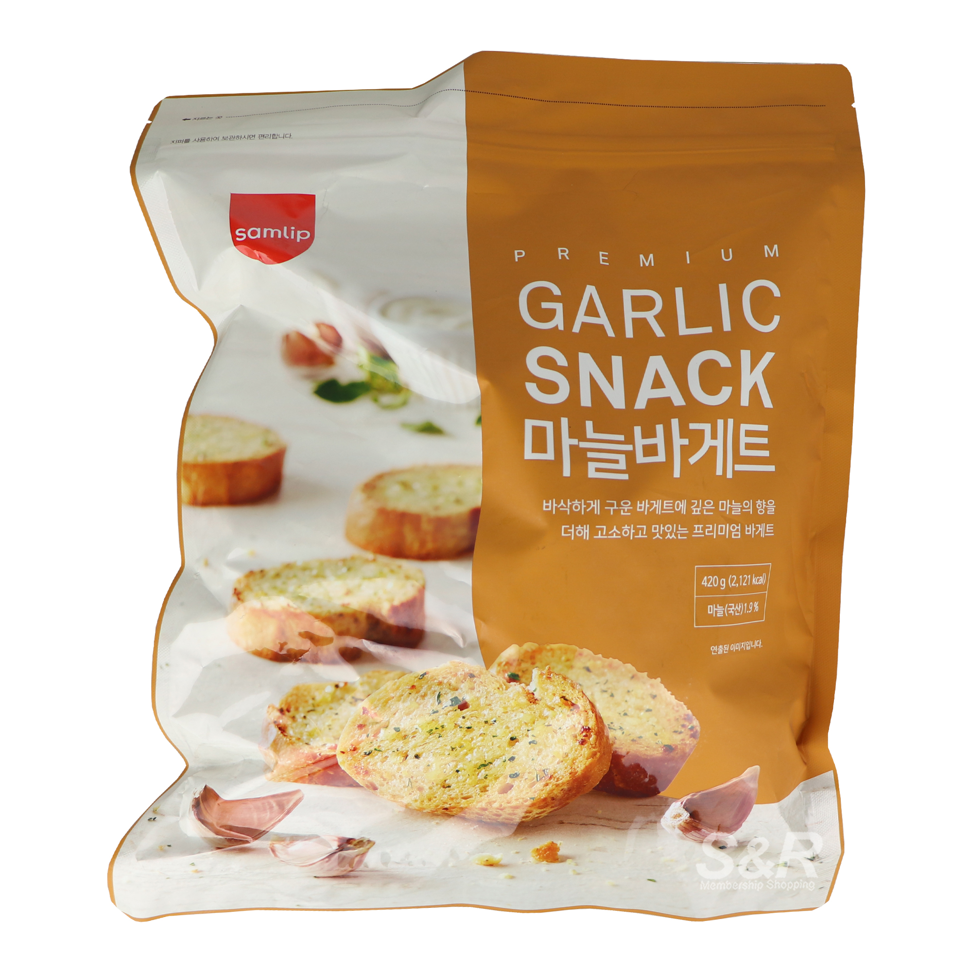 Samlip Premium Garlic Baguette 420g Samlip Premium Garlic Baguette 420g